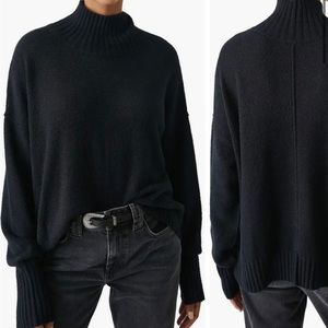 Free People Vancouver Mock Neck Sweater